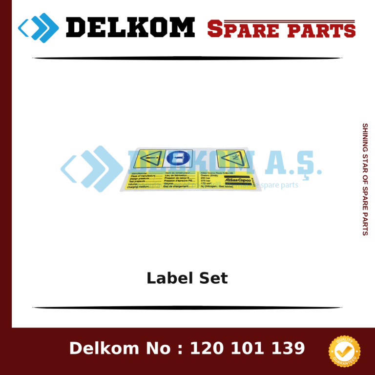 Atlas Copco Label Set spare part, OEM 3115 2714 90