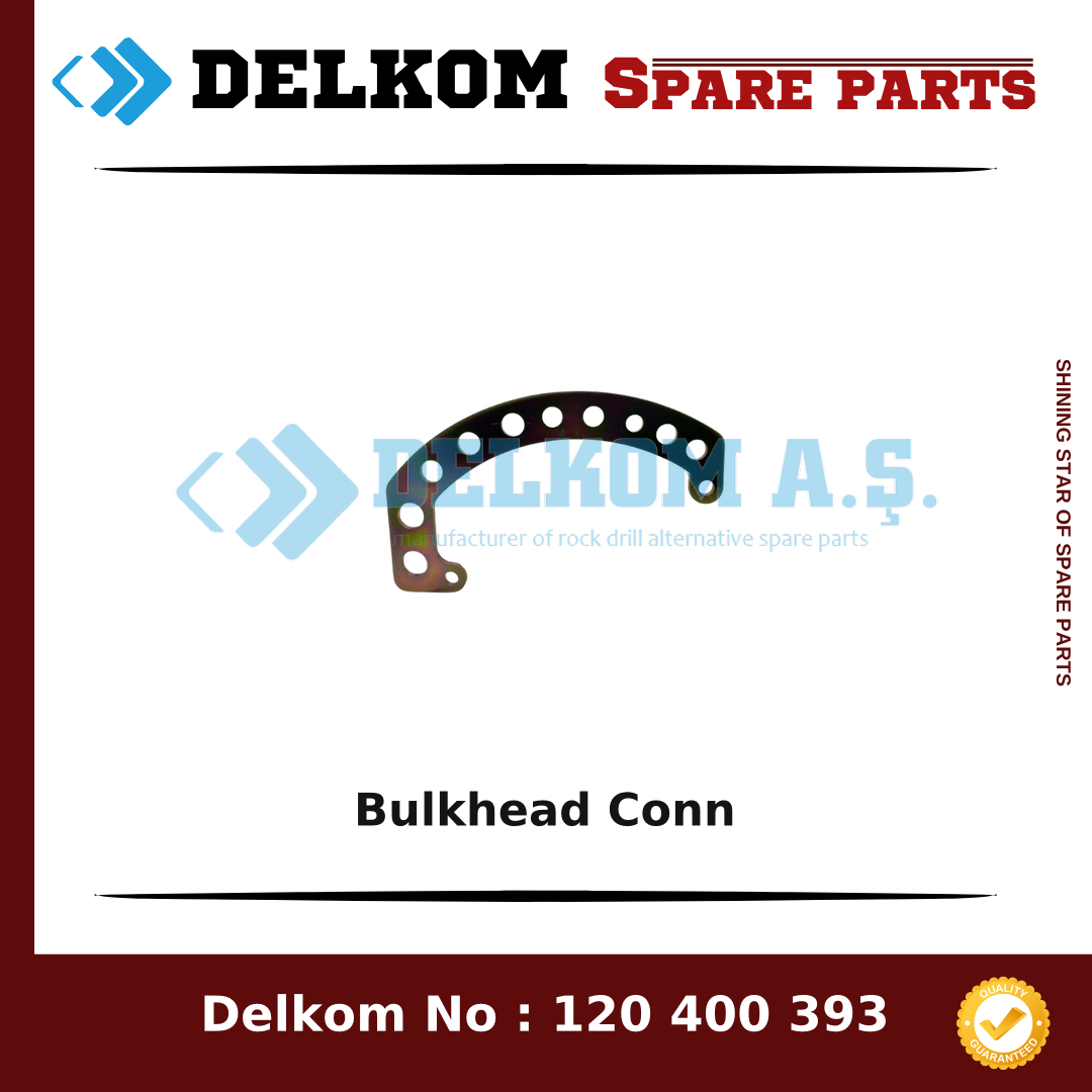 Epiroc Bulkhead Conn spare part, OEM 3128 3079 83