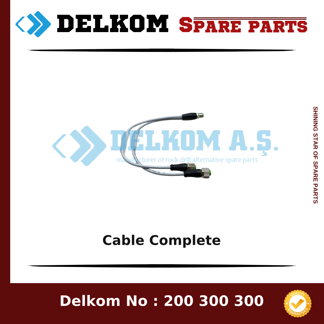 Epiroc Cable Complete spare part, OEM 3222 3307 90