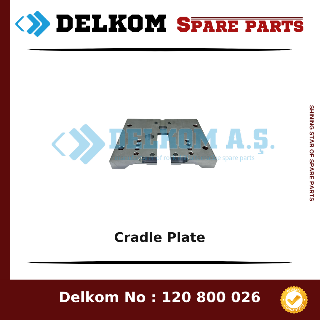 Epiroc Cradle Plate spare part, OEM 3128 0782 58