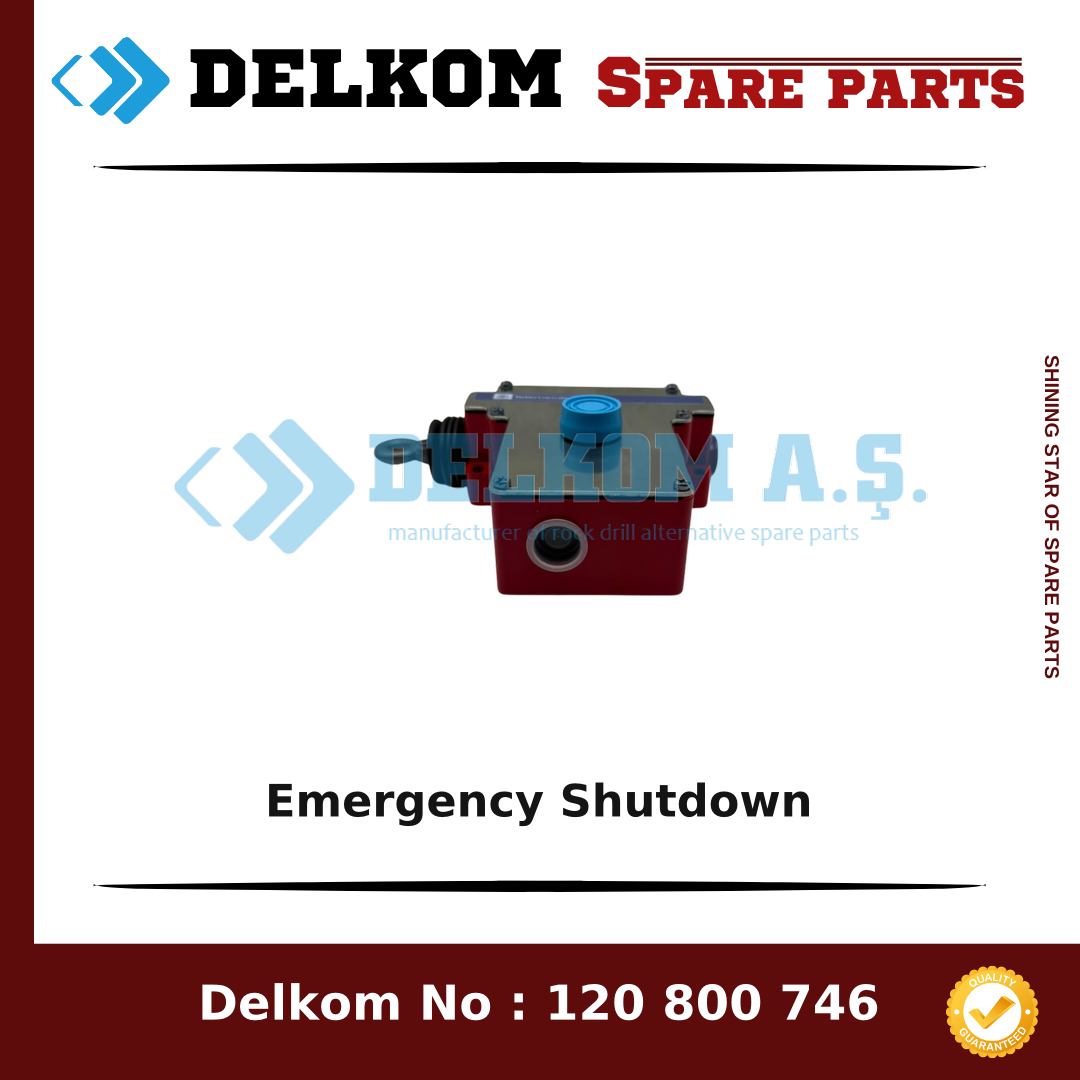 Epiroc Emergency Shutdown spare part, OEM 3222 3254 54
