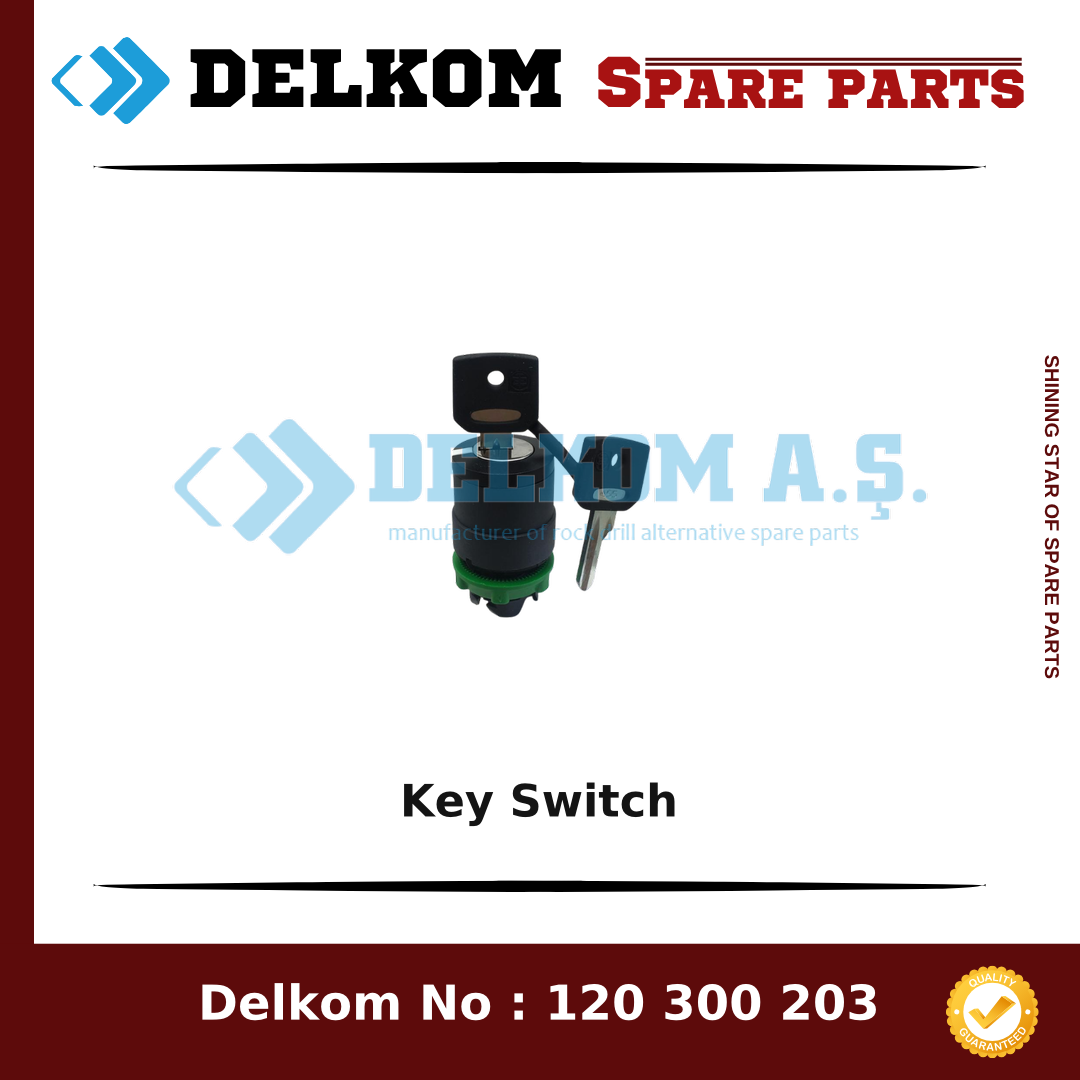 Epiroc Key Switch spare part, OEM 3217 0010 50