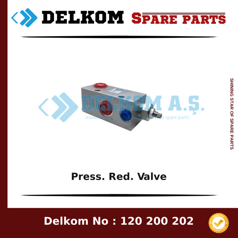 Epiroc Press. Red. Valve spare part, OEM 3217 9963 41