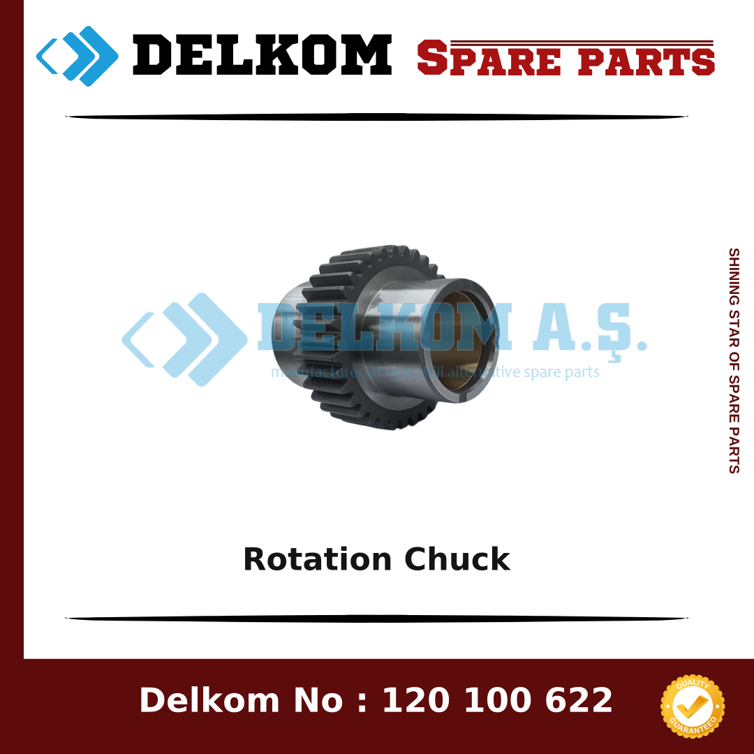 Epiroc Rotation Chuck spare part, OEM 3115 1732 00