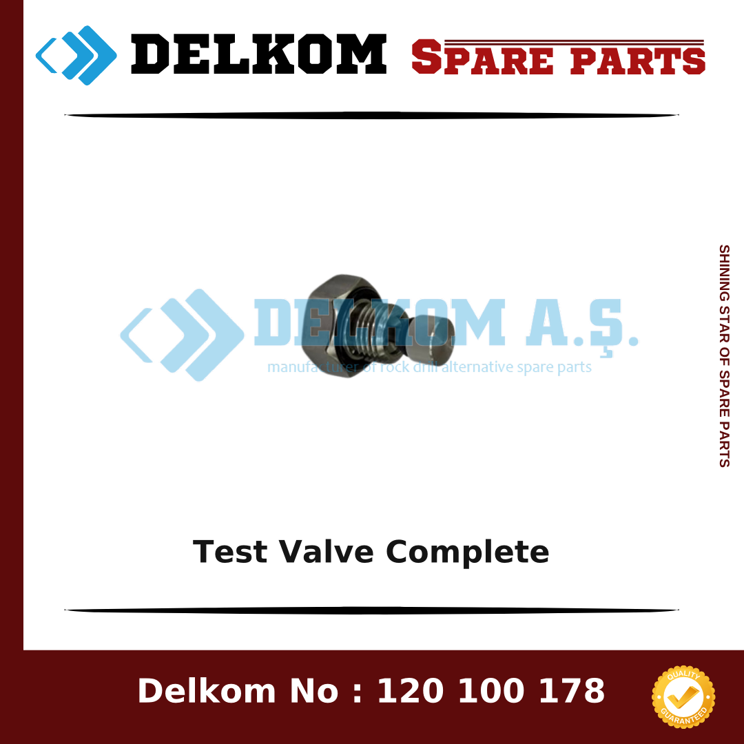 Epiroc Test Valve Complete spare part, OEM 3115 2196 81
