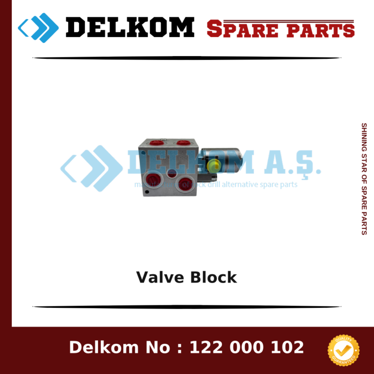 Epiroc Valve Block spare part, OEM 3222 3243 06