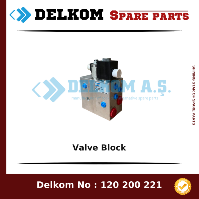 Epiroc Valve Block spare part, OEM 3222 3257 02
