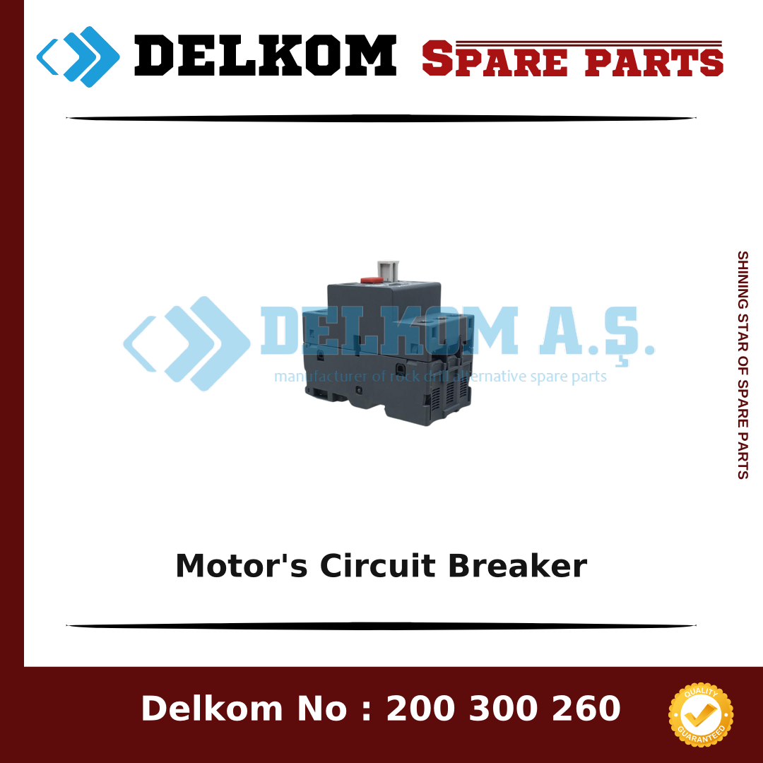 Mine Master Motor's Circuit Breaker spare part, OEM 54360024