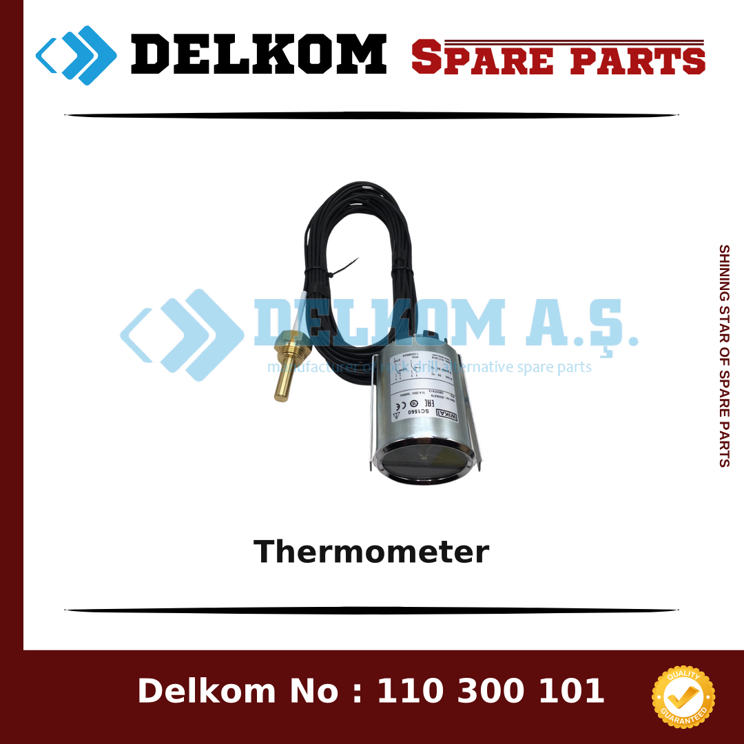 Mining Equipments Thermometer spare part, OEM 856 489 09