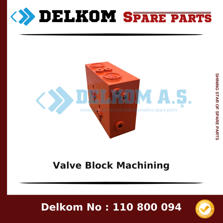 Mining Equipments Valve Block Machining spare part, OEM 327 745 18